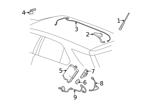 Communication System Components for 2016 Chevrolet Equinox #0