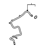 94610602232 - : Water Inlet Pipe for Porsche: Macan Image