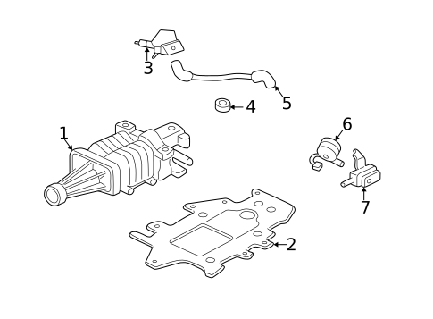 Supercharger for 2003 Buick Park Avenue #0