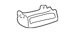5552116030 - Body: Radio Pocket for Toyota: Camry, Celica, Corolla, MR2, Paseo, Previa, Prius, RAV4, Sienna, Solara, Tercel Image