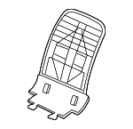 81128TL0G12ZE - Body: Seat Back Panel for Acura Image
