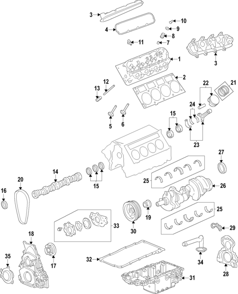 Oil Pump for 2021 Chevrolet Silverado 1500 #1