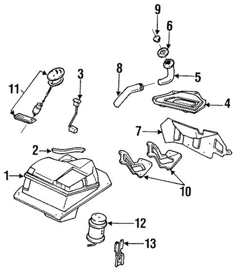 Emission Components for 1990 Mazda Miata #0