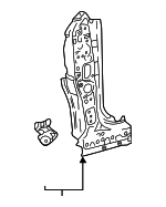 6110906180 - Body: Hinge Pillar Reinforced for Toyota: Camry Image