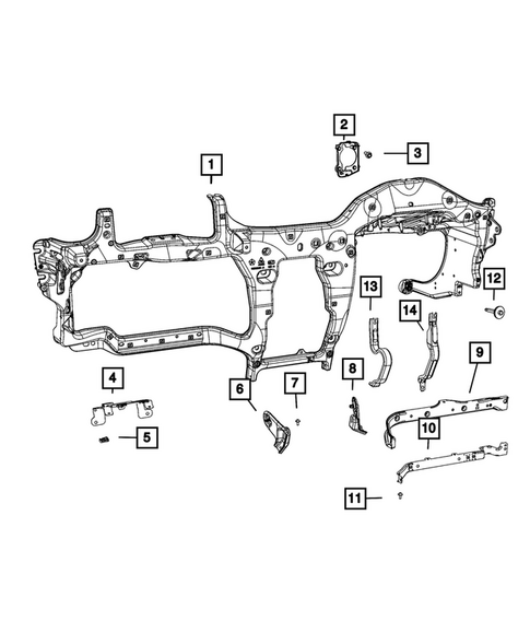 Instrument Panel for 2021 Jeep Wrangler #6