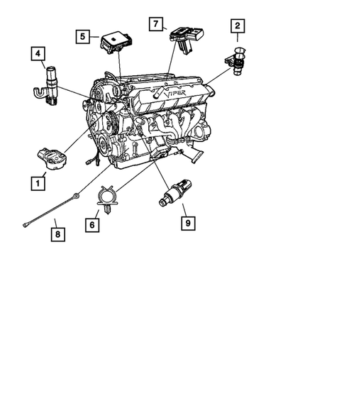 Sensors for 2010 Dodge Viper #0