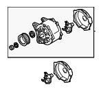 6B903016AB - : Alternator for Volkswagen: Beetle, CC, Eos, GTI, Jetta, Passat, Tiguan, Tiguan Limited Image