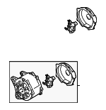 6B903019EX - : Alternator for Volkswagen: Beetle, CC, Eos, GTI, Jetta, Passat, Tiguan, Tiguan Limited Image