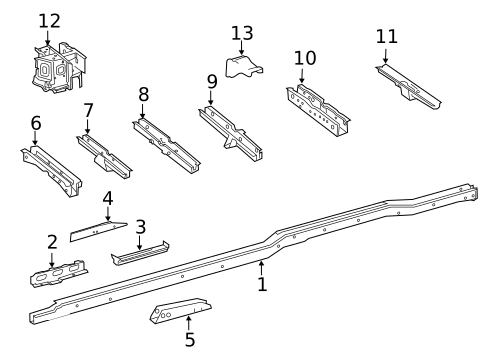 Frame & Components for 2015 Mercedes-Benz Sprinter 2500 #1