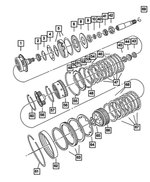 4412235 - Automatic Transaxle 4 Speed: Output Shaft Bearing Cone for Mopar Image