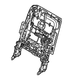 89410TD600NNB - : Seat Back Frame for Hyundai Image