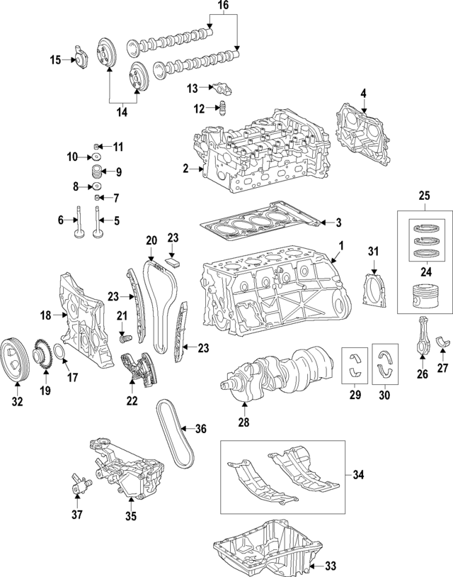 264180280064 - Engine: Engine Oil Pump for Mercedes-Benz Image