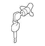 8250075870 - Body: Lock Cylinder for Suzuki Image