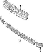 5311116200 - Body: Grille Assembly for Toyota Image