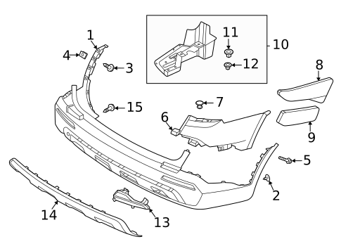 Bumper & Components - Rear for 2022 Kia Sorento #3