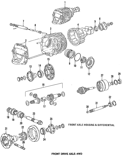 Differential for 1991 Volkswagen Vanagon #0