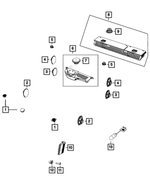 68297598AA - Electrical: Speaker for Dodge: Durango | Jeep: Grand Cherokee | Ram: 1500, 2500, 3500 Image