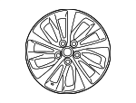 4261150670 - Suspension: Wheel, Alloy for Lexus: LS500, LS500h Image