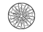 4261A50230 - Suspension: Wheel, Alloy for Lexus: LS500, LS500h Image