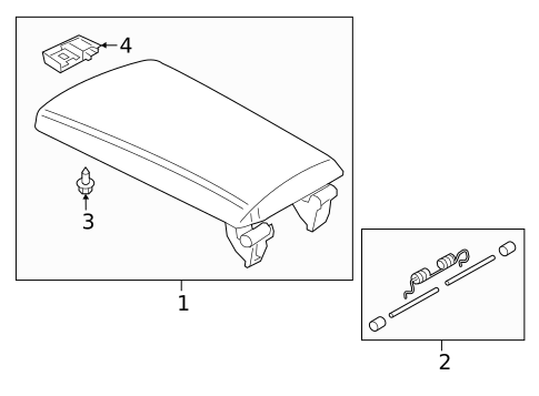 Armrest for 2023 BMW M440i #0