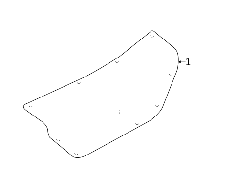 Interior Trim - Trunk for 2013 Nissan Versa #0