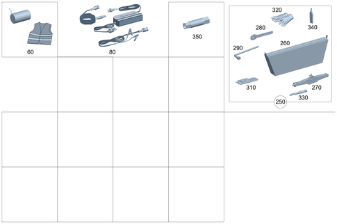 Tool and Safety for 2020 Mercedes-Benz GLS450 #0