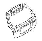 60809AG10B9P - Body: Lift Gate for Subaru: Legacy, Outback Image