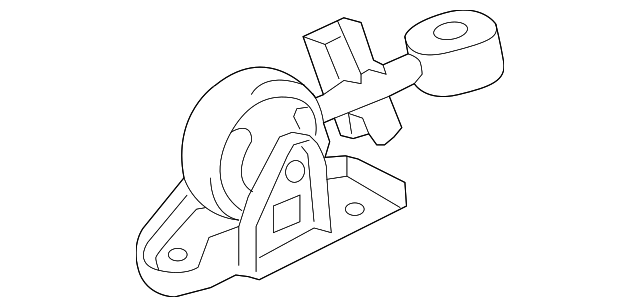 2007 Ford Escape Engine Torque Strut Mount