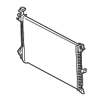 17115A3F238 - : Auxiliary Radiator for BMW: Alpina XB7, X5, X6, X7 Image