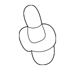 6506458AA - Body: Hinge Bolt for Dodge: Durango Image