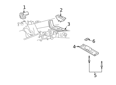 Engine & Trans Mounting for 2004 Lincoln Navigator #0