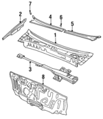 6675634100 - : Side Extension for Hyundai: Sonata Image