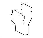 96938ED000 - Body: Upper Panel Clip for Nissan: ARIYA, Armada, Cube, Juke, Qashqai, Quest, Rogue Sport, Versa Image