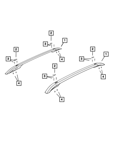 Sport Bar or Luggage Rack for 2017 Jeep Cherokee #0