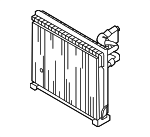 97139AR000 - HVAC: Evaporator Core for Genesis: Electrified GV70, GV70 Image