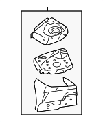 4878727AD - Body: Apron Panel for Chrysler: Sebring | Dodge: Stratus Image