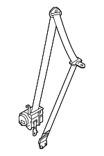 888B0CU500LGW - : Seat Belt Assembly for Hyundai Image