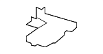 4638683400 - Body: Knee Air Bag Bracket for Mercedes-Benz Image