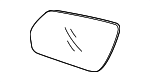 87621T4050 - : Mirror Glass for Hyundai Image