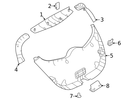 Interior Trim for 2023 Nissan LEAF #0