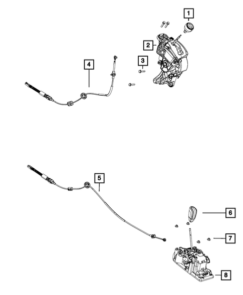 Gearshift Controls and Related Parts for 2013 Ram C/V #0