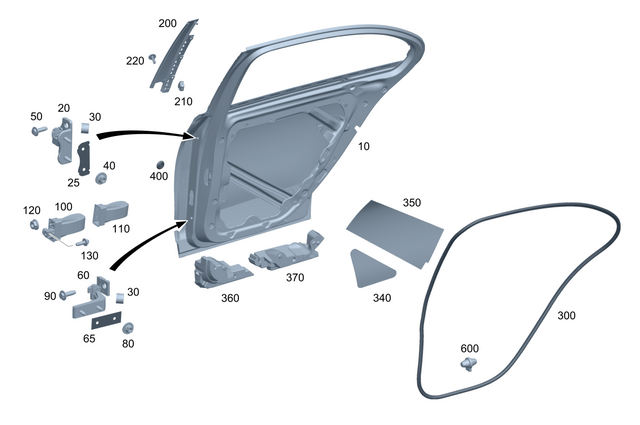 2067356100 - : Impact Absorber for Mercedes-Benz Image