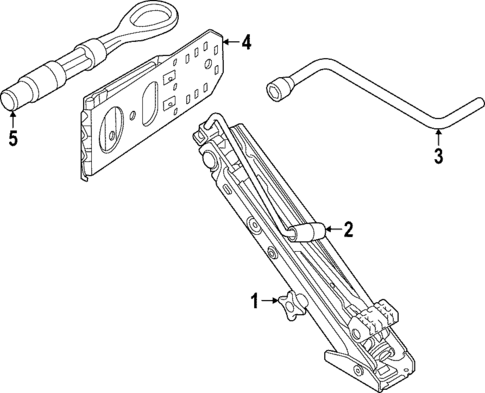 Jack & Components for 2023 BMW iX #0