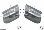 51417990352 - Individual Equipment: Door Panel, Leather, Front Right for BMW: X6 35i, X6 35iX, X6 50iX Image image