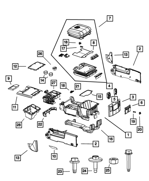 Consoles for 2010 Dodge Ram 2500 #0