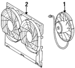 5008593 - Cooling System: Auxiliary Fan for Mercedes-Benz Image