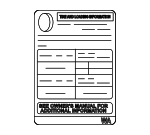 28181AG66A - : Tire Info Label for Subaru Image