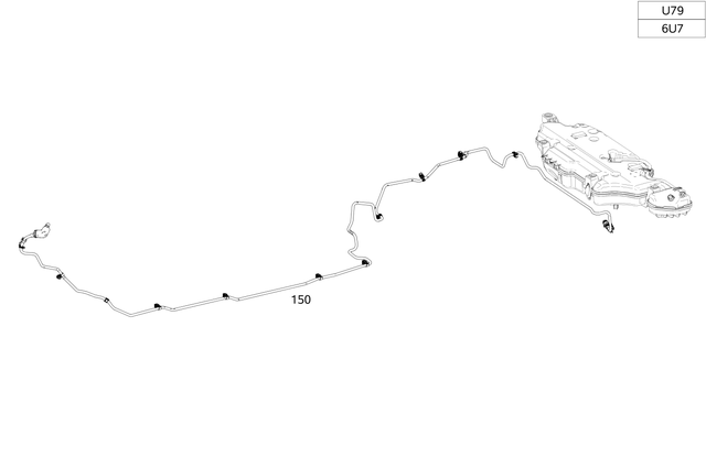 99140000064 - Fuel System: Repair Kit, Conn. Fitting for Mercedes-Benz Image image