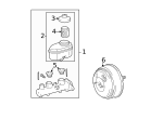 4725516010 - Body: Grommet for Toyota Image