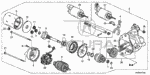 31295RYEA01 - : Shaft Set, Idle for Acura: MDX, RL, TL Image
